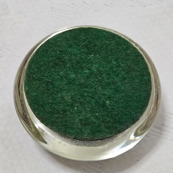 Chimney Rock Paperweight North Carolina  Heavy Rare Antique - Picture 3 of 6